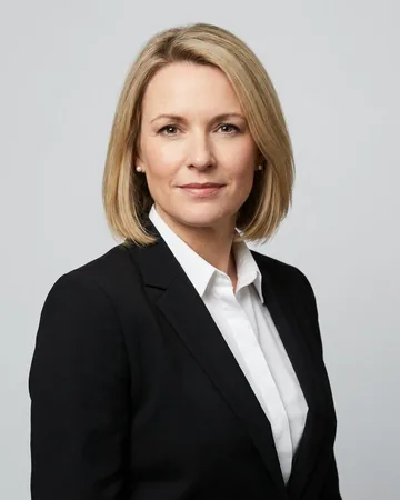 Catherine Whitmore — Finance Approver, fictional corporate portrait