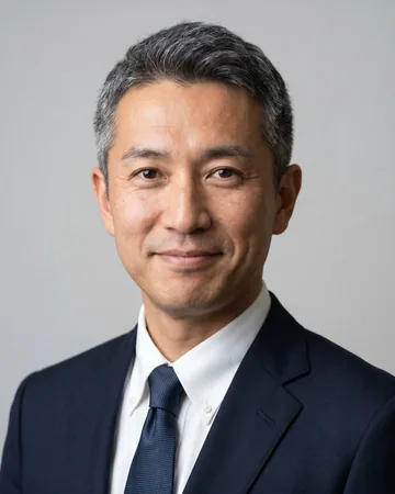 Takeshi Yamamoto — Operations Manager, fictional corporate portrait